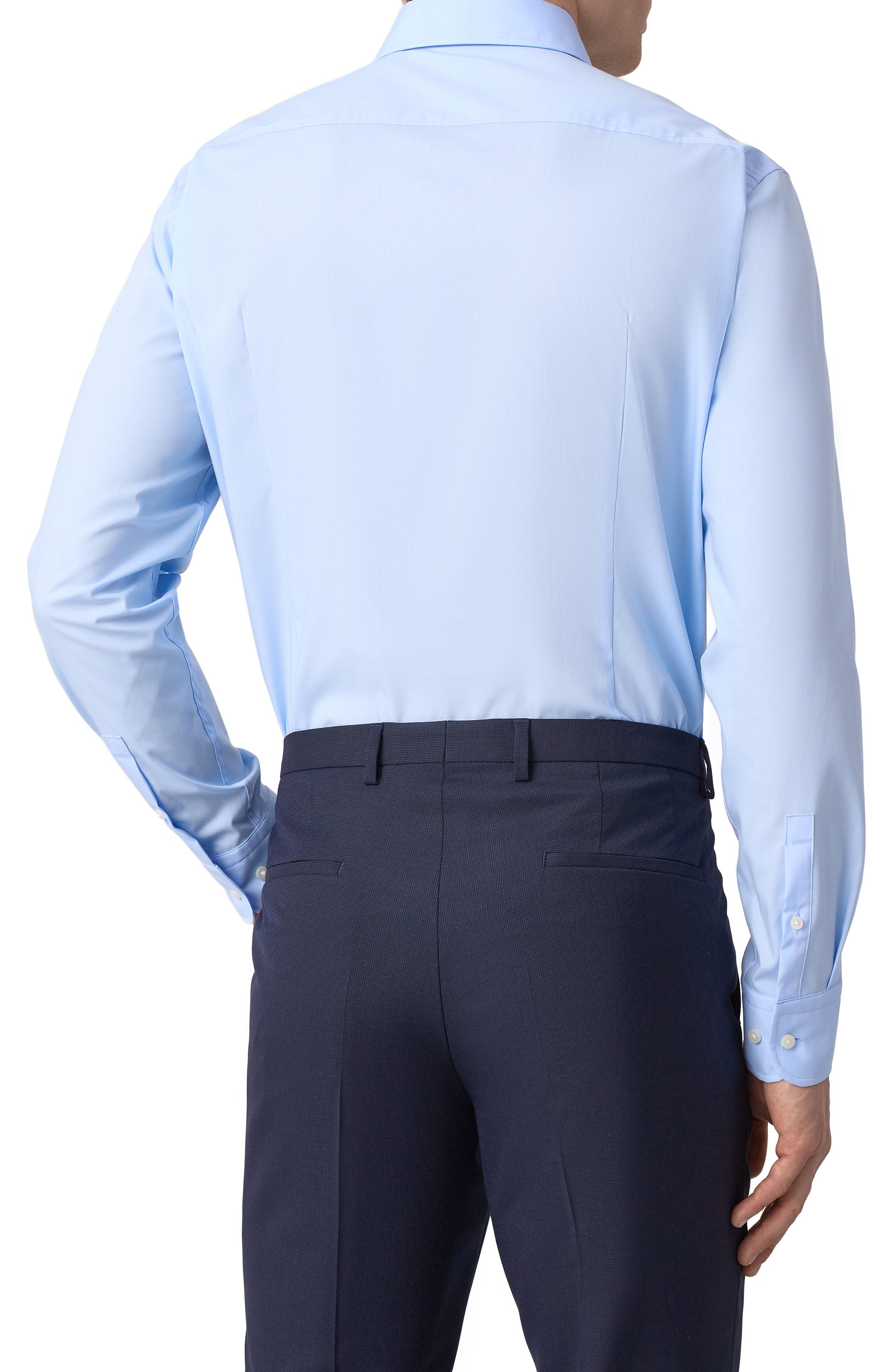 Хлопковая сорочка BOSS, арт. 50469345, фото 4