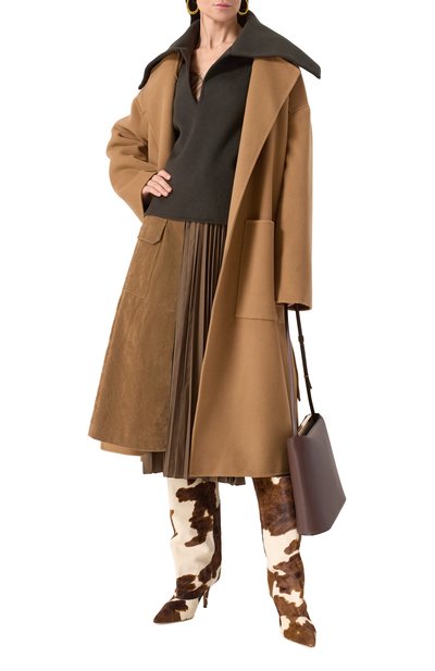 Свитер из шерсти и шелка NANUSHKA, арт. NW24PFSG26997, фото 2