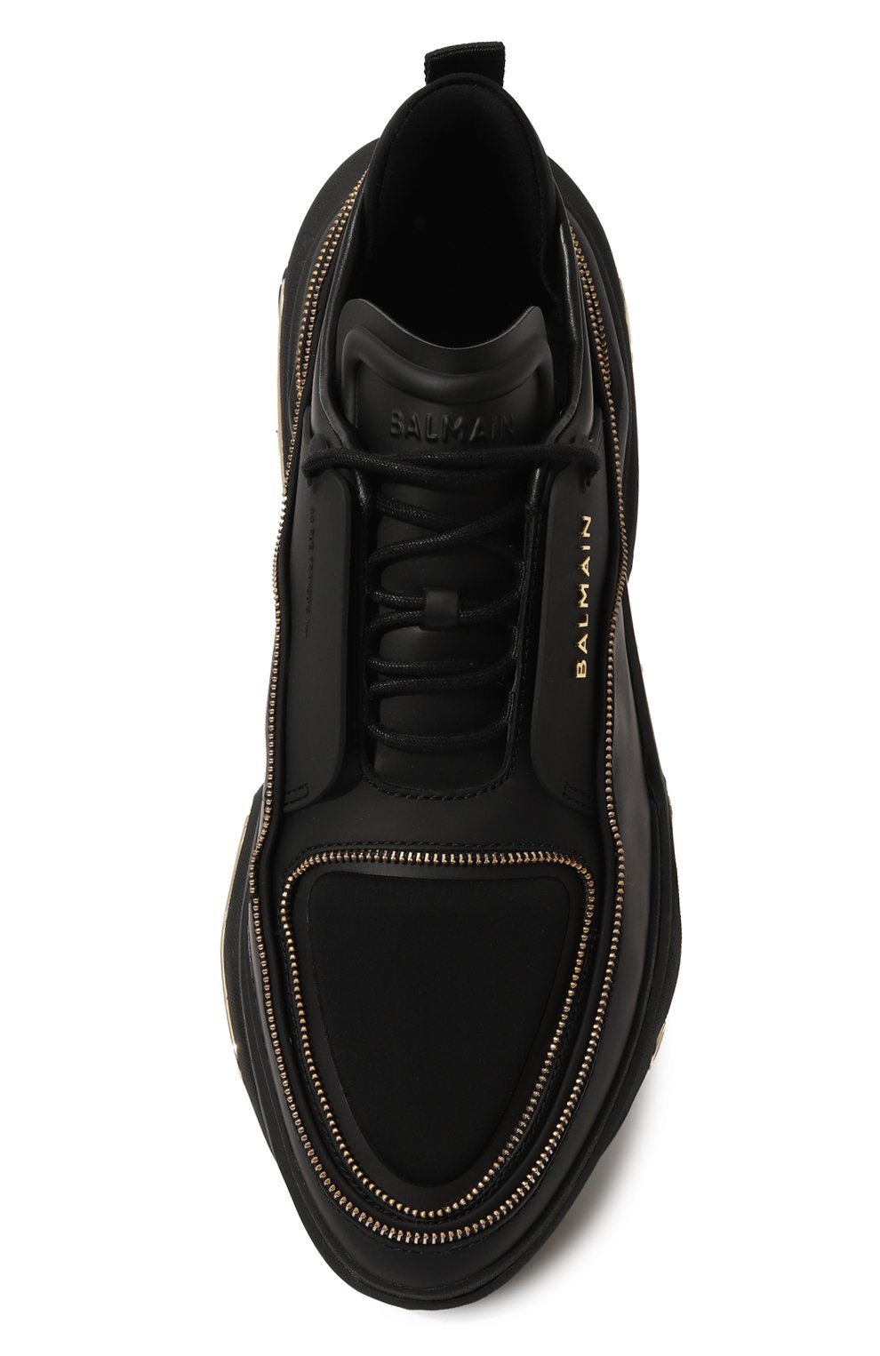 Кожаные кроссовки b-bold low BALMAIN, арт. AM1VI277LRZZ, фото 6