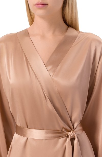 Шелковый халат I.D. SARRIERI, арт. J9961, фото 5