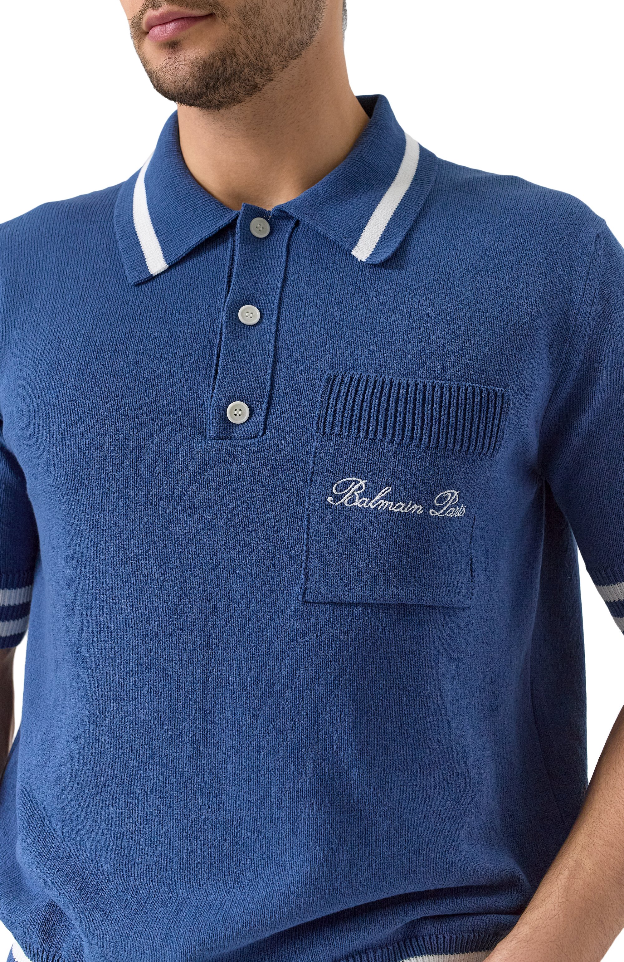 Поло BALMAIN, арт. EH1GB046/KF96, фото 5