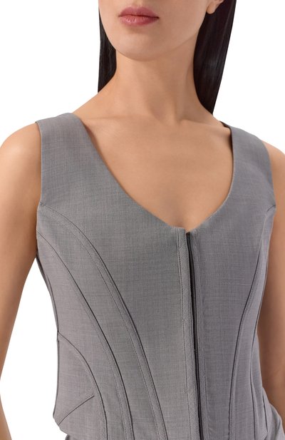 Шерстяной топ GIUSEPPE DI MORABITO, арт. 06PST0405 16327C, фото 5