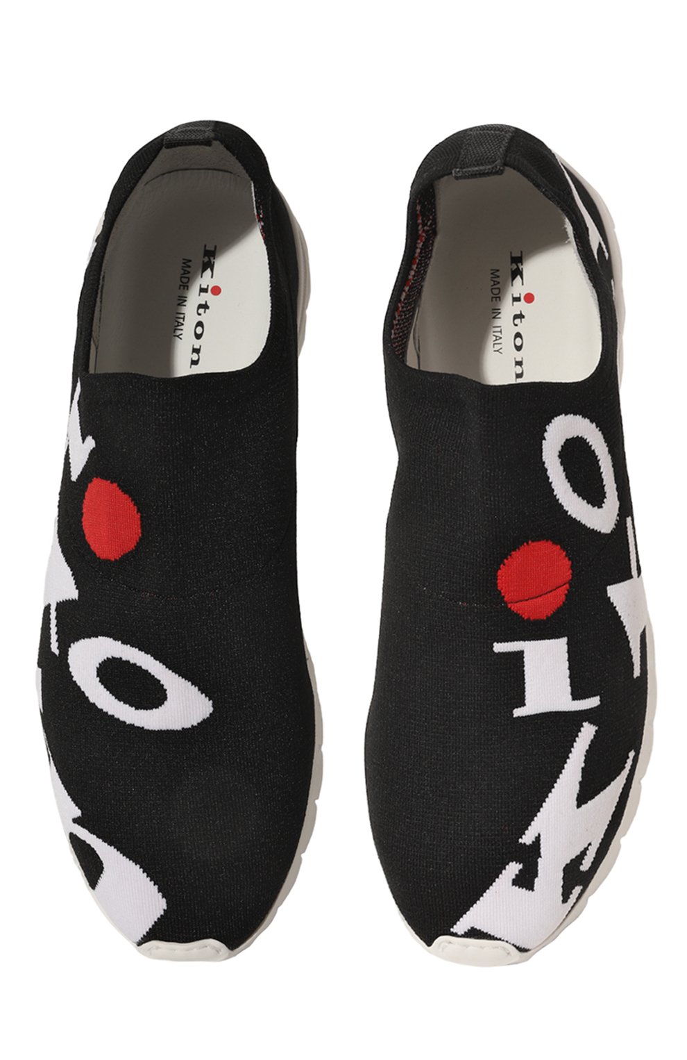 Текстильные кроссовки KITON, арт. USSNETN00885, фото 6