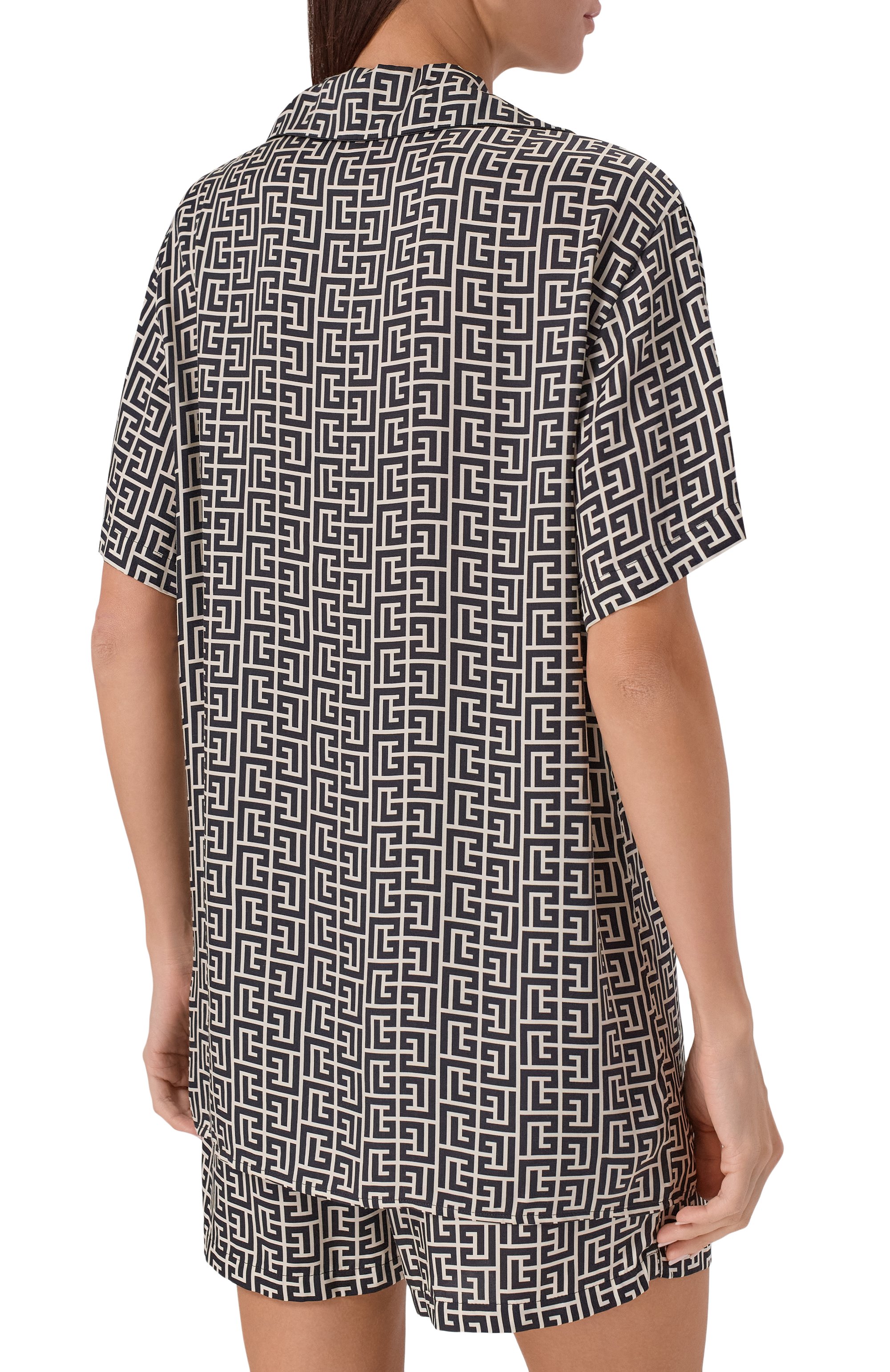 Рубашка из вискозы BALMAIN, арт. CH0HN065/VE93, фото 4