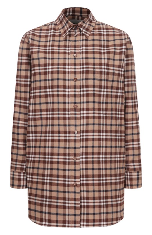 Хлопковая рубашка Academia CELIA-P0CKET-BC/5356 Бежевый CELIA-P0CKET-BC/5356