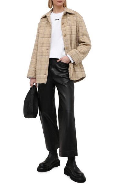 Хлопковый лонгслив MSGM, арт. 3041MDM64 217298, фото 2