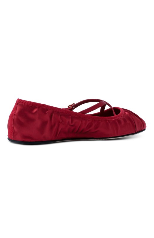 Текстильные балетки Vally Dolce & Gabbana CB0258/AD160 Красный  CB0258/AD160 Фото 5