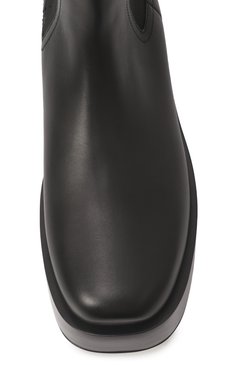 Мужские кожаные челси torino BOTTEGA VENETA черного цвета, арт. 810479 V4QK0 | Фото 6 (Материал внешний: Натуральная кожа; Подошва: Массивная; Каблук высота: Высокий; Материал утеплителя: Без утеплителя; Мужское Кросс-КТ: Челси-обувь)