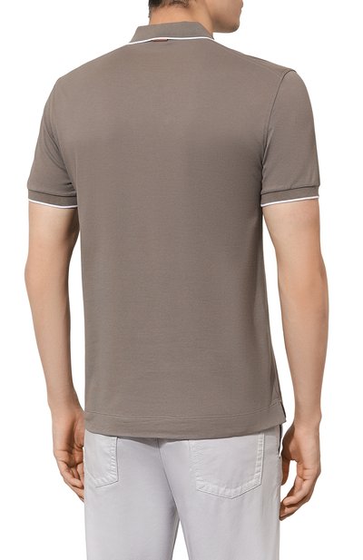 Хлопковое поло ZEGNA, арт. UD358A7/D746, фото 4