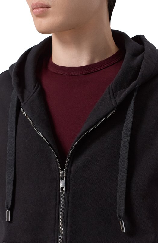 Хлопковая толстовка Dolce & Gabbana G9AIYZ/HU7VX Чёрный  G9AIYZ/HU7VX Фото 5