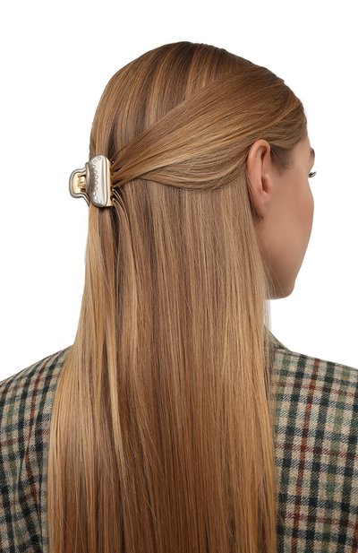 Заколка для волос ALEXANDRE DE PARIS серебряного цвета по цене 10790 руб., арт. ICC45-14339-03 G5, фото 2 Заколка для волос ALEXANDRE DE PARIS, арт. ICC45-14339-03 G5, фото 2