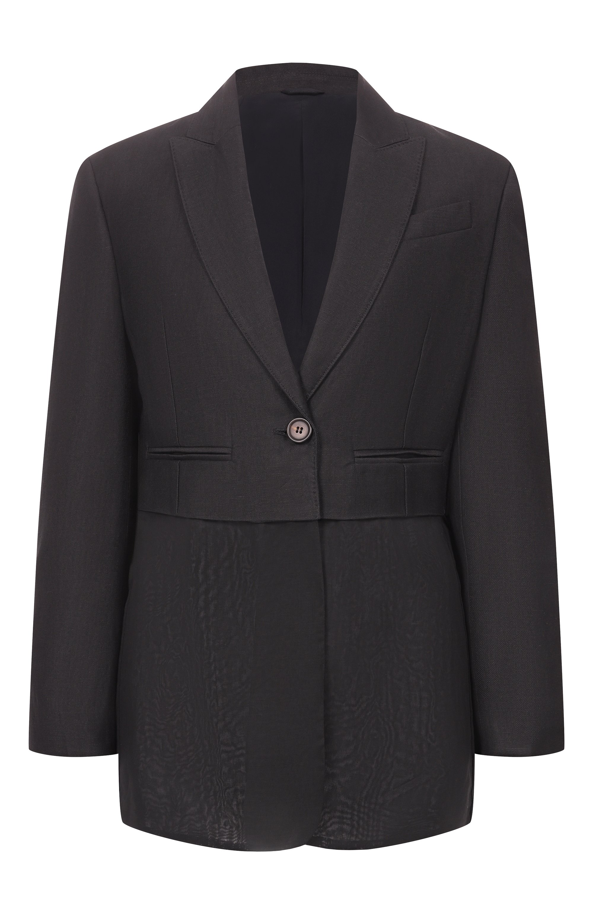 Жакет из вискозы BRUNELLO CUCINELLI, арт. MH1267181, фото 1