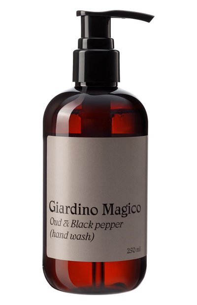 Женского жидкое мыло для рук уд и чёрный перец (250ml) GIARDINO MAGICO, арт. 4673728590106