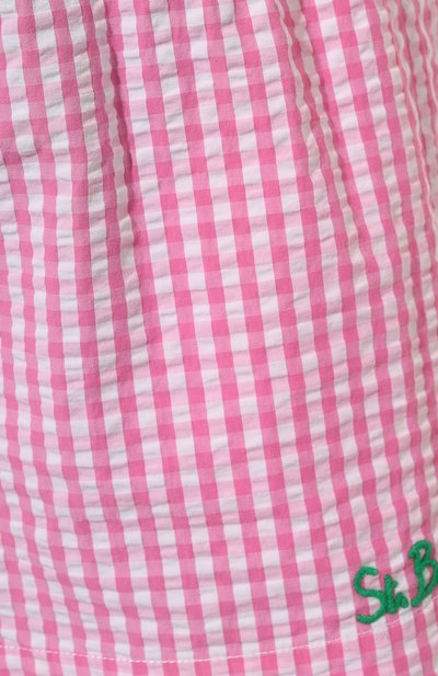 Хлопковые шорты MC2 SAINT BARTH розового цвета по цене 14600 руб., арт. STBW/LIERRE/07252D, фото 5 Хлопковые шорты MC2 SAINT BARTH, арт. STBW/LIERRE/07252D, фото 5