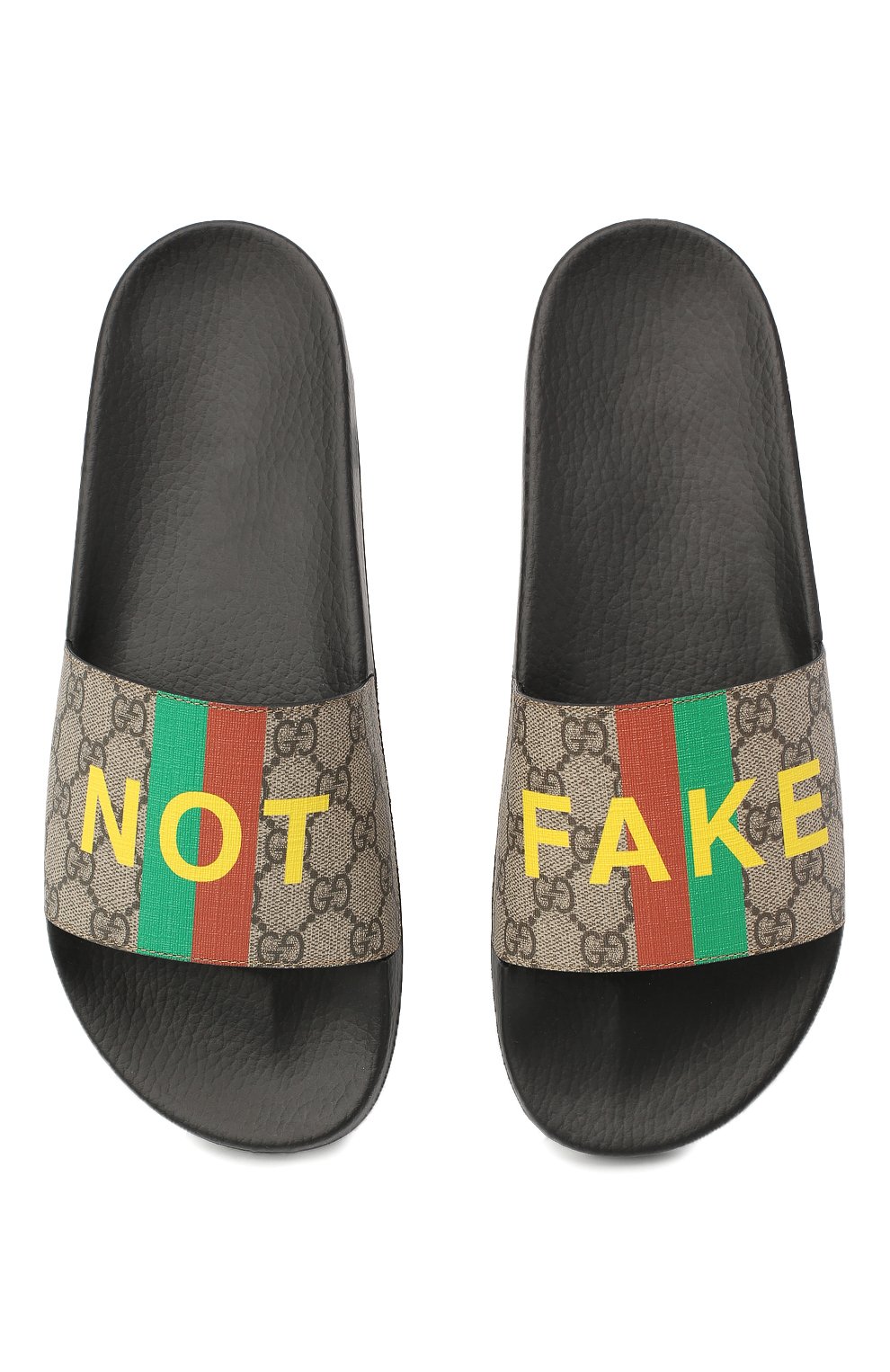 Шлепанцы «fake/not» GUCCI, арт. 636344/2GC00, фото 5