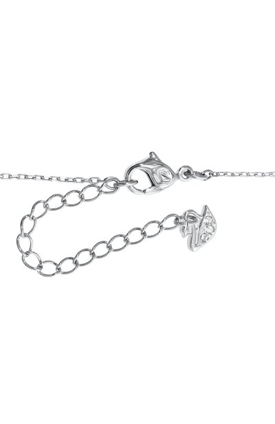 Кулон на цепочке iconic swan SWAROVSKI серебряного цвета по цене 19950 руб., арт. 5347329, фото 4 Кулон на цепочке iconic swan SWAROVSKI, арт. 5347329, фото 4
