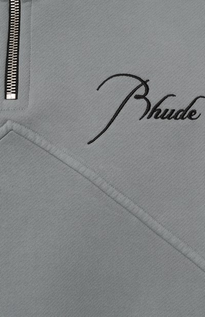 Хлопковый свитшот RHUDE, арт. RHSS23SW04826120, фото 5