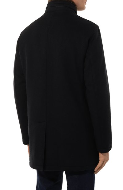 Шерстяная куртка с отделкой из бобра ANDREA CAMPAGNA, арт. C0NN0R/052592CQ_SET, фото 4