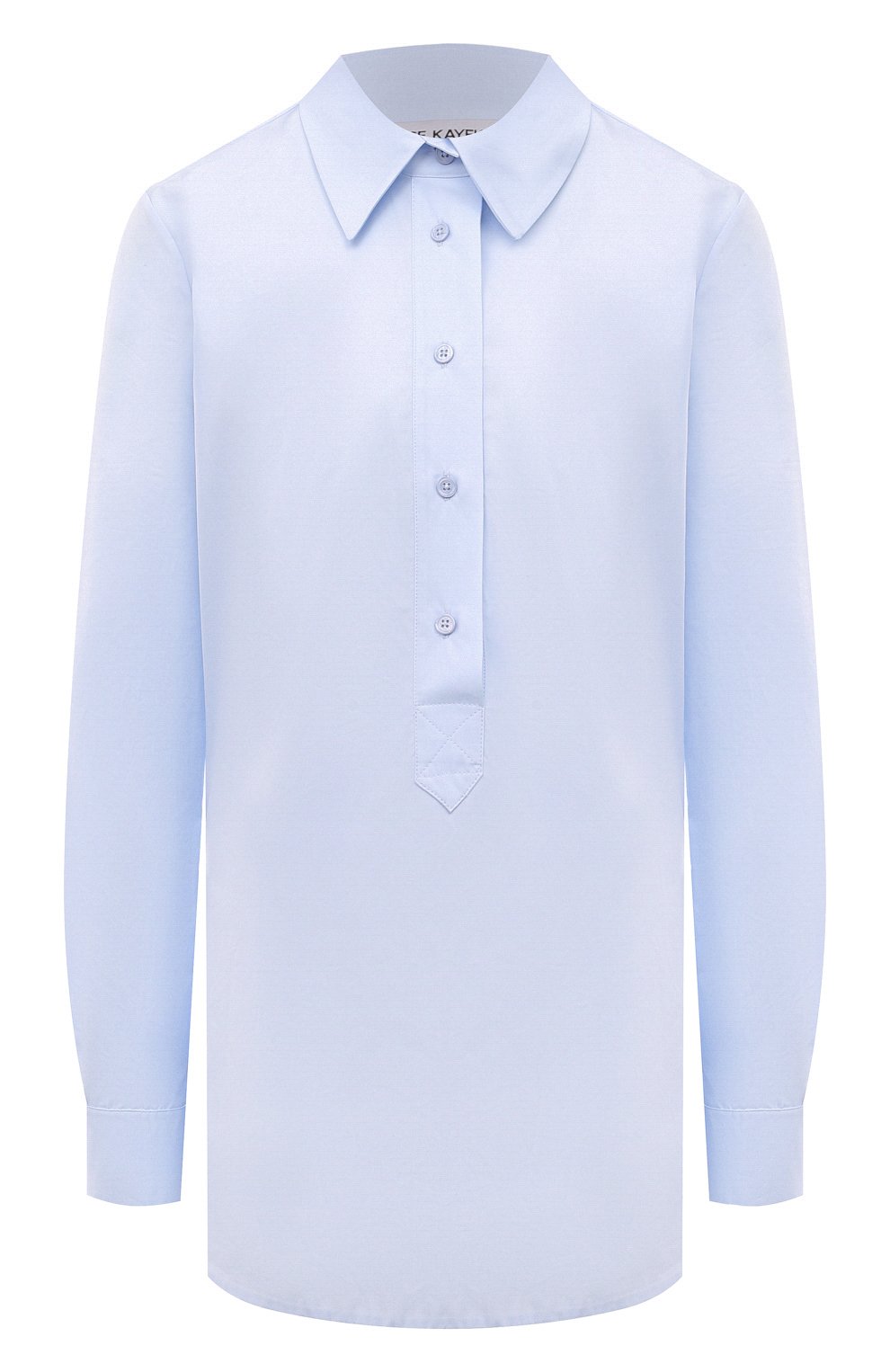 Хлопковая рубашка DICE KAYEK голубого цвета по цене 61550 руб., арт. PF23C603, фото 1 Хлопковая рубашка DICE KAYEK, арт. PF23C603, фото 1