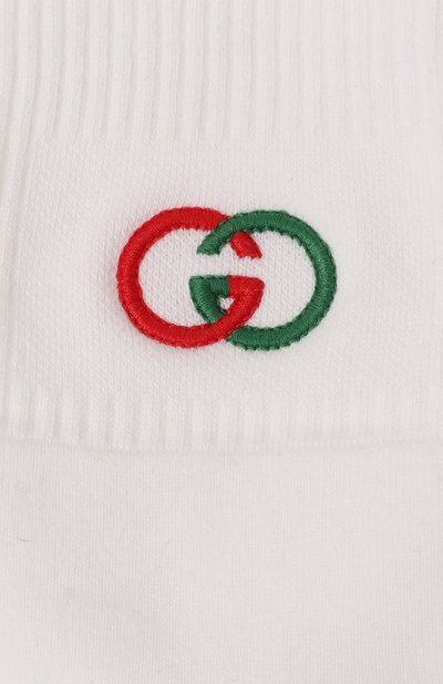 Хлопковые носки GUCCI, арт. 595911 4GA25, фото 2