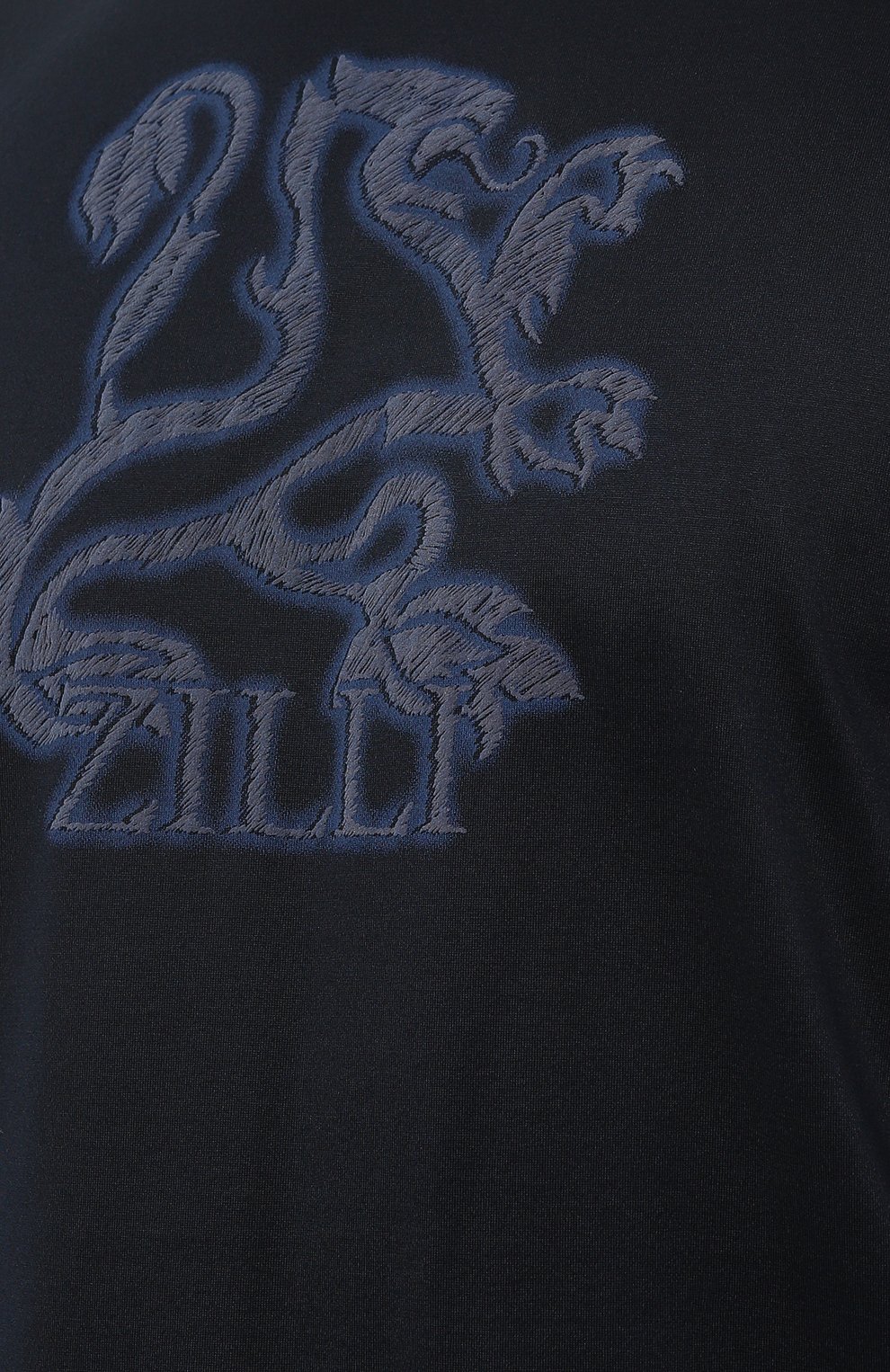 Хлопковая футболка ZILLI, арт. MBZ-NT530-GRIF1/MC01, фото 5