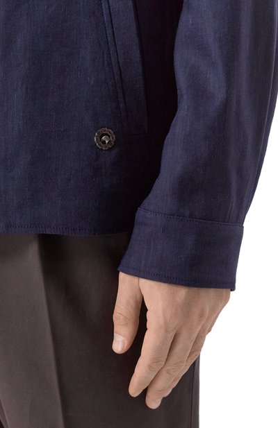 Куртка-рубашка изо льна и шерсти STEFANO RICCI, арт. M7J5100380/WL003L, фото 5