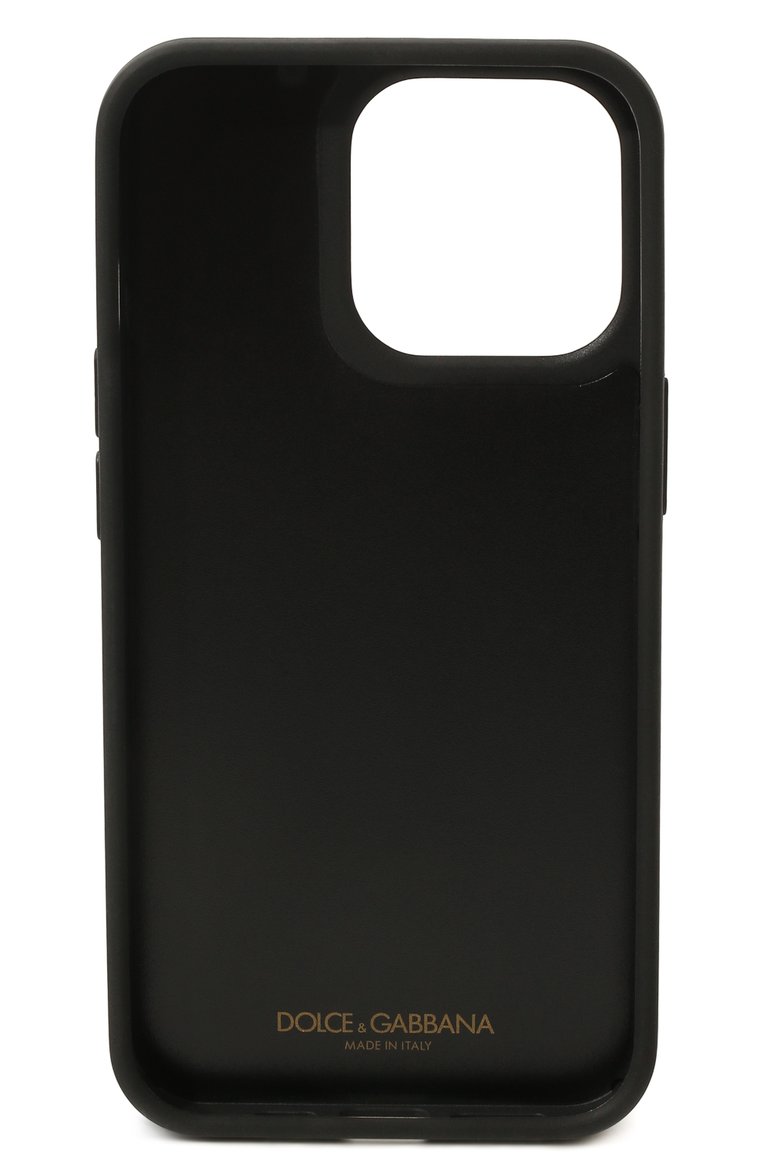 Чехол для iphone 13 pro DOLCE & GABBANA черно-белого цвета, арт. BI3135/AD455 | Фото 2 (Региональные ограничения белый список (Axapta Mercury): Не проставлено; Нос: Не проставлено)