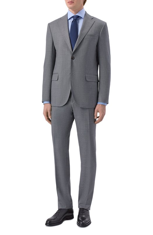 Шерстяной костюм Corneliani 27X008/2717228_SET Серый 27X008/2717228_SET