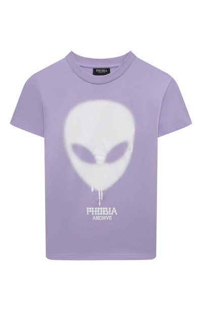 Хлопковая футболка PHOBIA ARCHIVE, арт. PHK00598