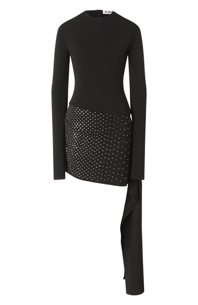 Женское платье с отделкой стразами THE ATTICO, арт. 250WCA00383/PLL002TA