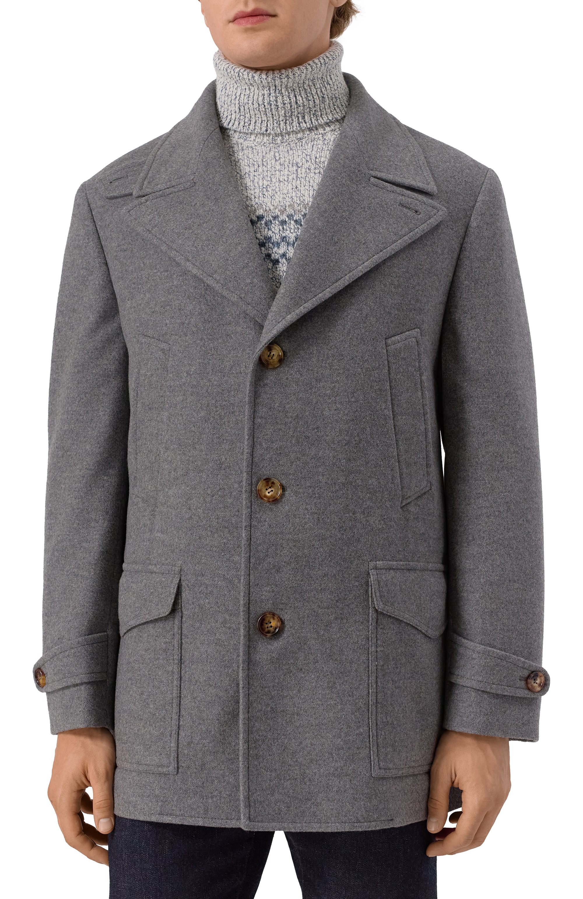 Кашемировое пальто BRUNELLO CUCINELLI, арт. MT4017043, фото 3