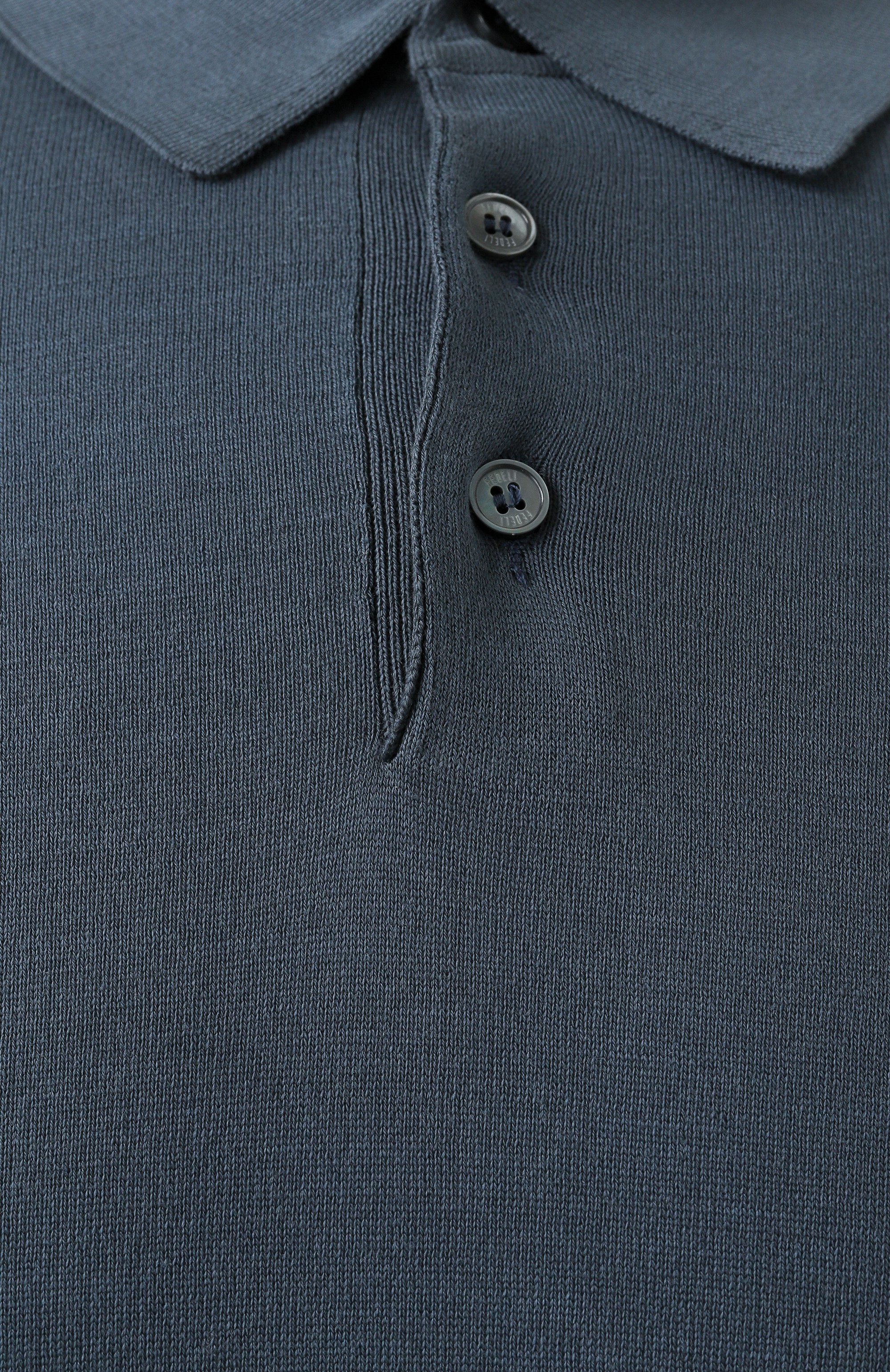 Хлопковое поло FEDELI, арт. 8UED5911, фото 6