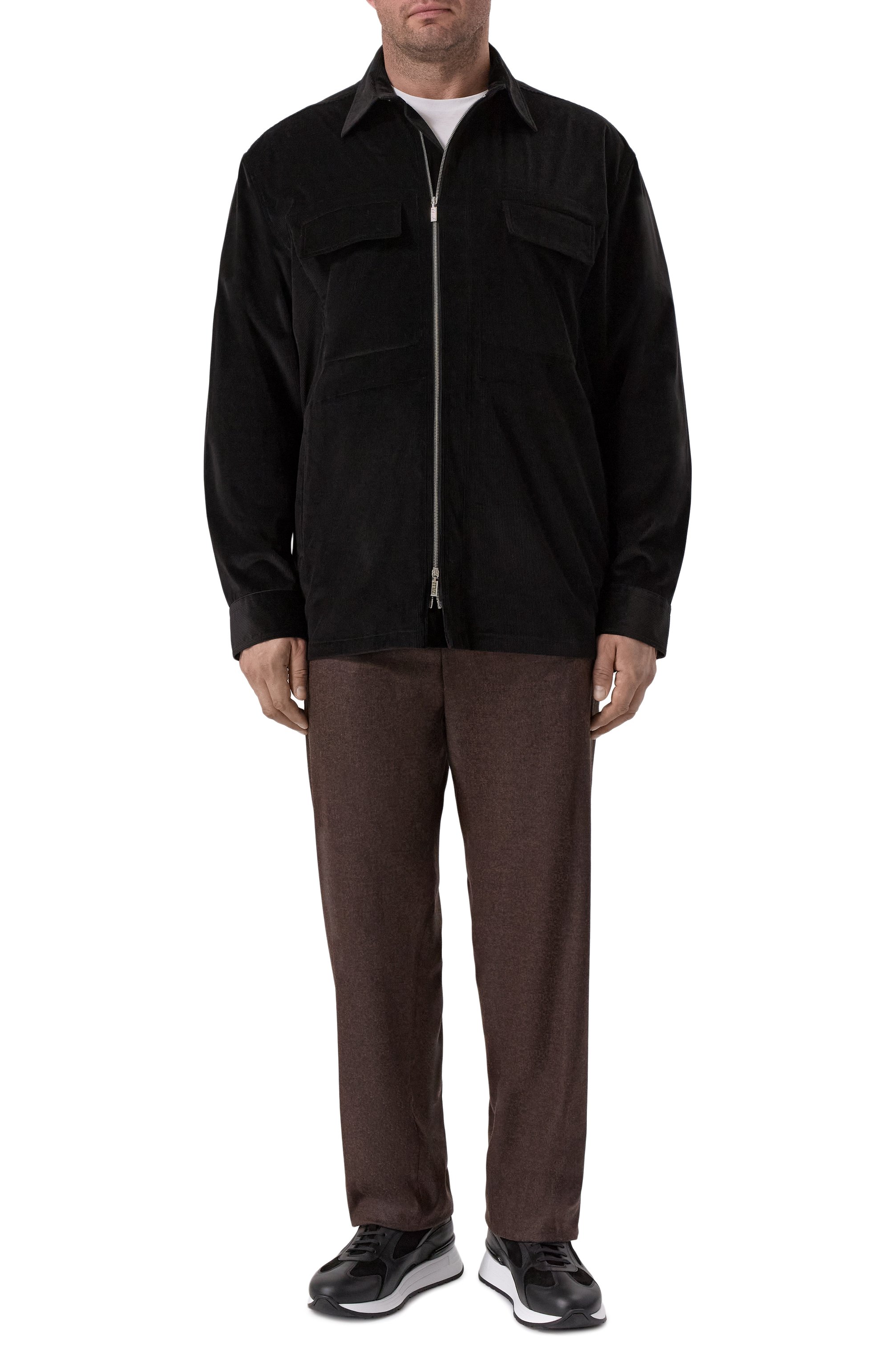 Вельветовая рубашка ZILLI, арт. ZSSH01M016639010A, фото 2