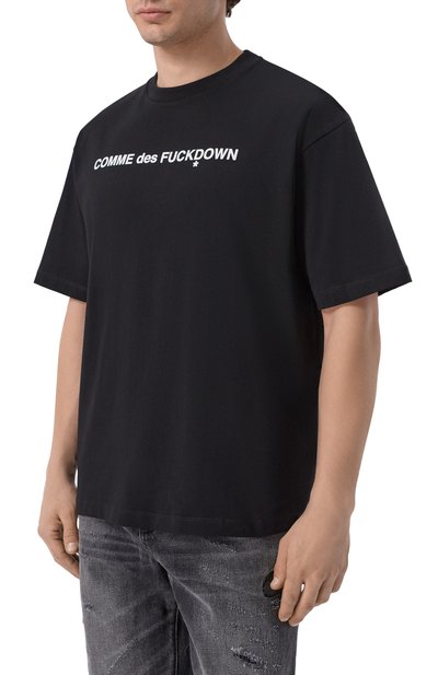 Хлопковая футболка COMME DES FUCKDOWN, арт. CFABM01902, фото 3