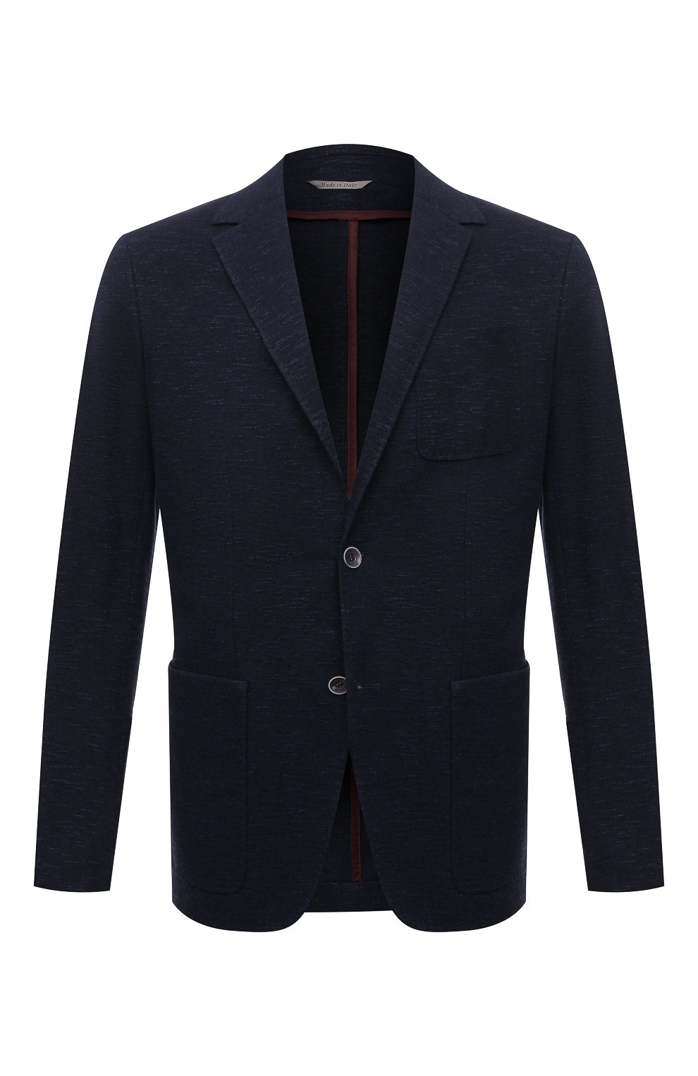 Пиджак из хлопка и льна CANALI, арт. J0147/JJ01975, фото 1