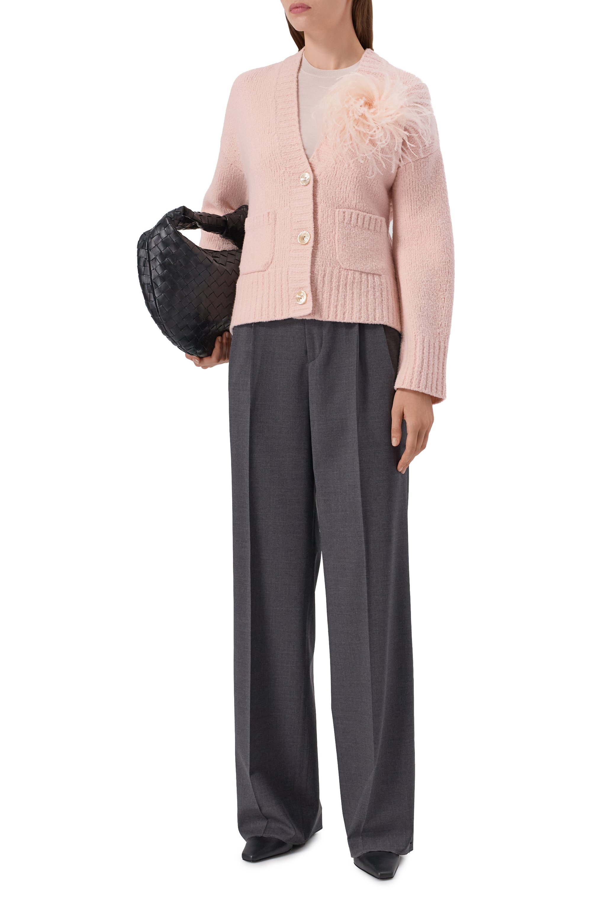 Шерстяной кардиган AGNONA, арт. K410088E/0A050NE, фото 2