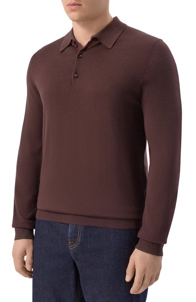 Поло из шерсти и кашемира BOGNER, арт. 88411325, фото 3