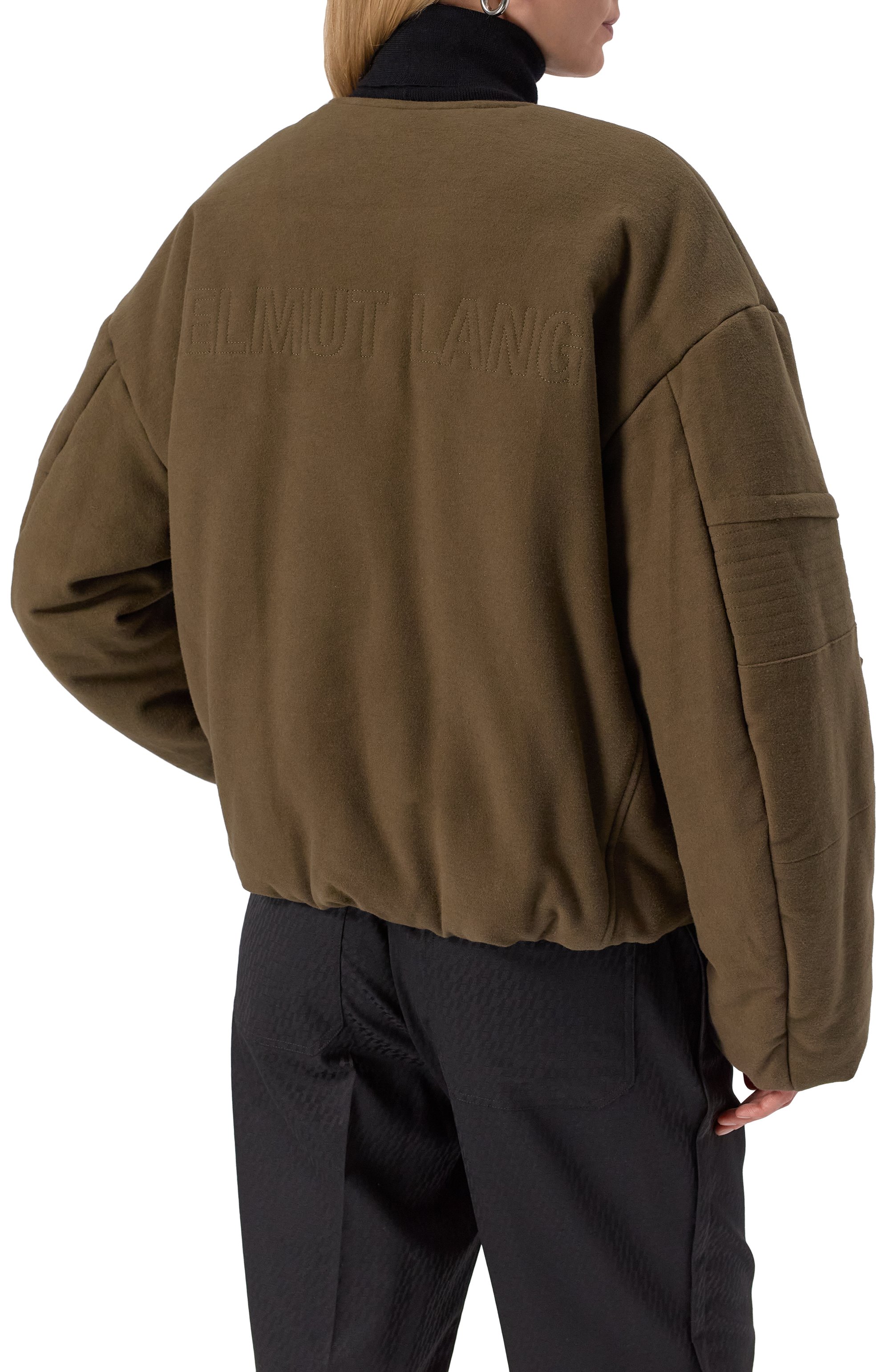 Хлопковый бомбер HELMUT LANG, арт. 009HW102, фото 4