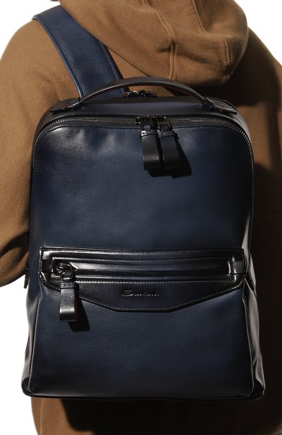 Кожаный рюкзак SANTONI, арт. UIBBA2276LI-GSP9U50, фото 2