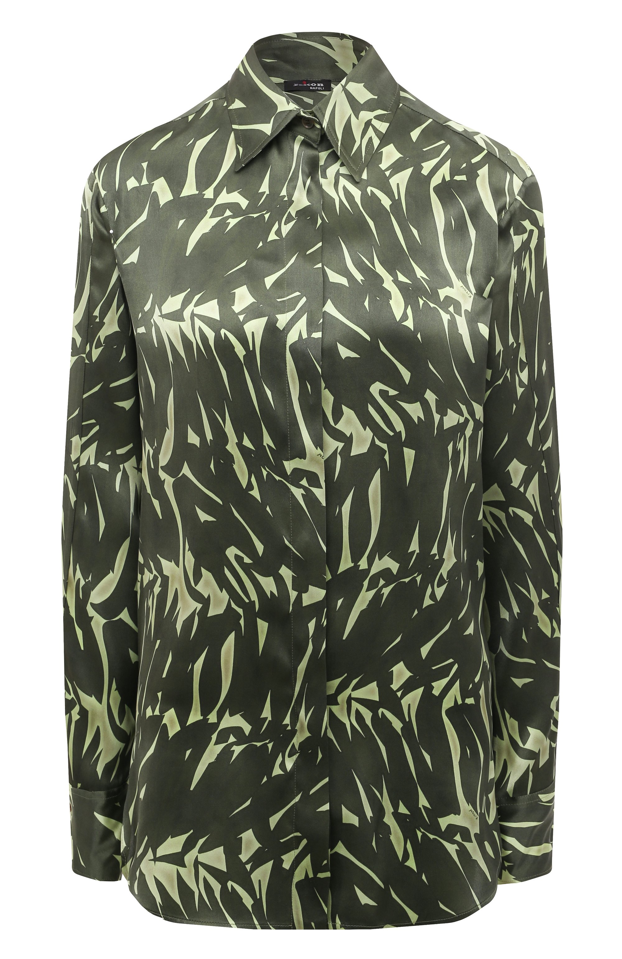 Атласная блузка KITON, арт. D55442K0978C, фото 1