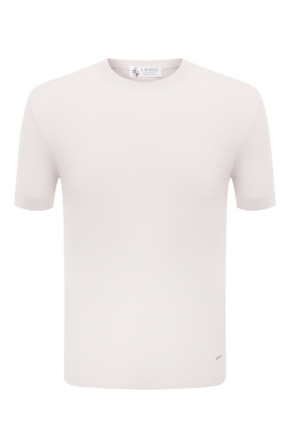 Джемпер из хлопка и шелка IL BORGO CASHMERE кремового цвета по цене 33600 руб., арт. 55-821G0, фото 1 Джемпер из хлопка и шелка IL BORGO CASHMERE, арт. 55-821G0, фото 1