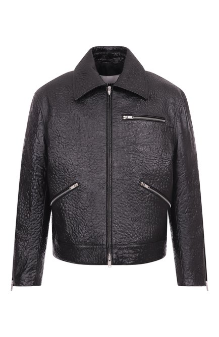 Мужская кожаная куртка JIL SANDER, арт. J21SW0108/J07223