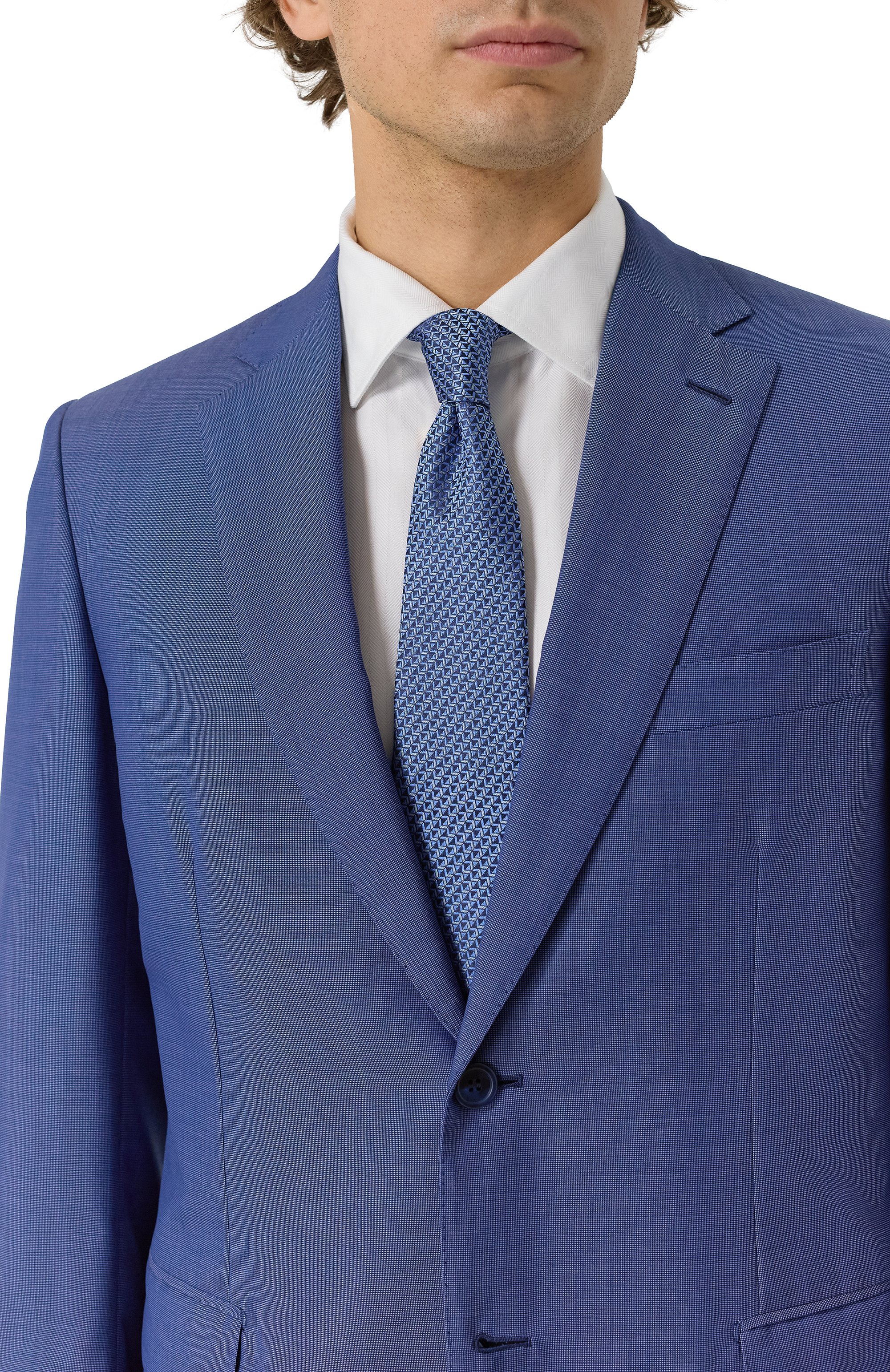 Шелковый галстук CANALI, арт. 18/HJ04409, фото 2