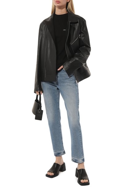 Джинсы OFF-WHITE синего цвета по цене 59550 руб., арт. OWYA032C99DEN0054501, фото 2 Джинсы OFF-WHITE, арт. OWYA032C99DEN0054501, фото 2