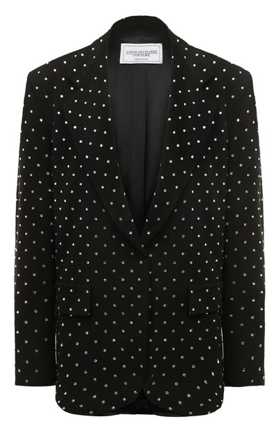Женский жакет с �отделкой стразами FORTE DEI MARMI COUTURE, арт. 23WF8409R