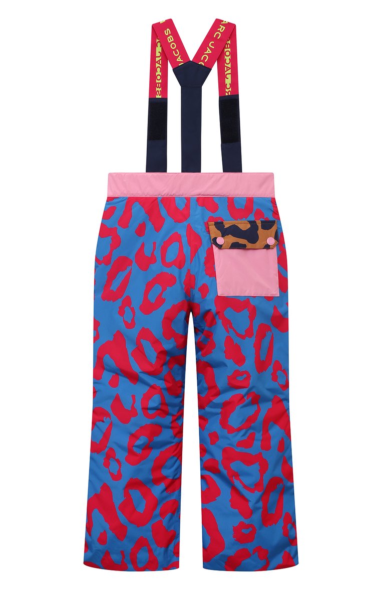 Детские утепленные брюки MARC JACOBS (THE) разноцветного цвета, арт. W14334/6A-12A | Фото 2 (Материал подклада: Синтетический материал; Нос: Не простав�лено; Материал внешний: Синтетический материал; Кросс-КТ: Утепленные; Ростовка одежда: 5 лет | 110 см, 7 лет | 122 см, 9 лет | 134 см, 12 лет | 152 см)
