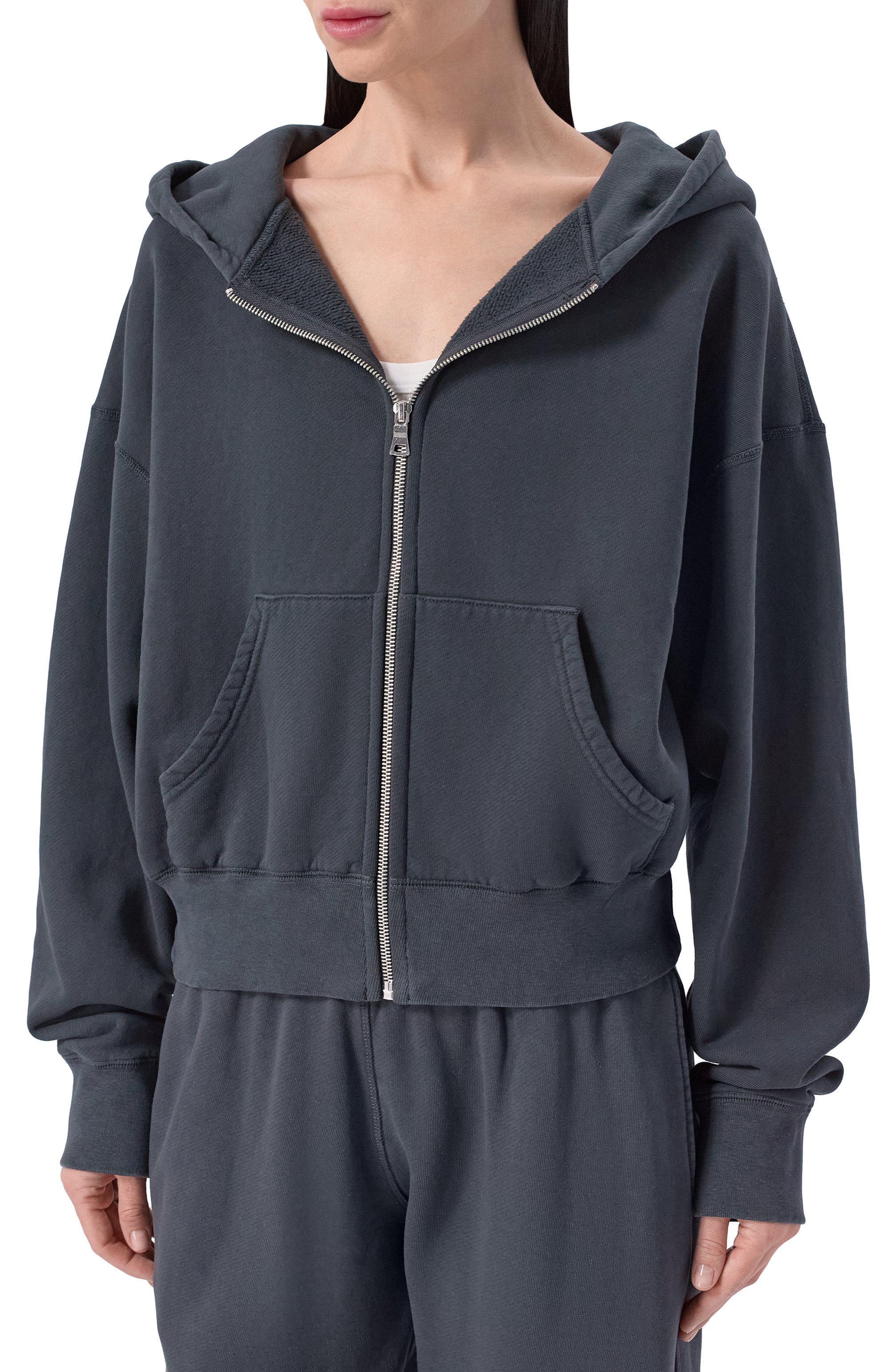 Хлопковая толстовка SLVRLAKE, арт. SZHD501PWSBL,  фото 3