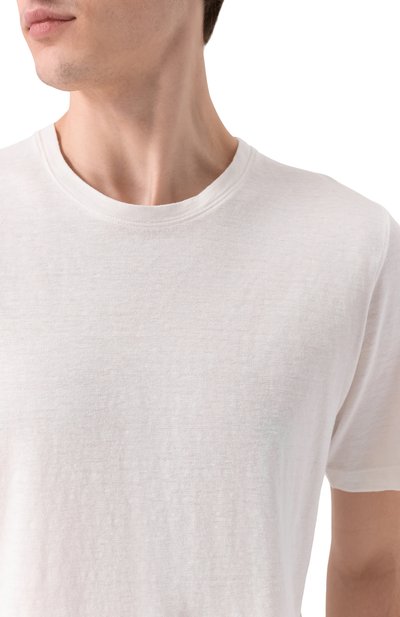 Футболка изо льна и хлопка 120% LINO, арт. 33ALIM7186/G308/S01, фото 5