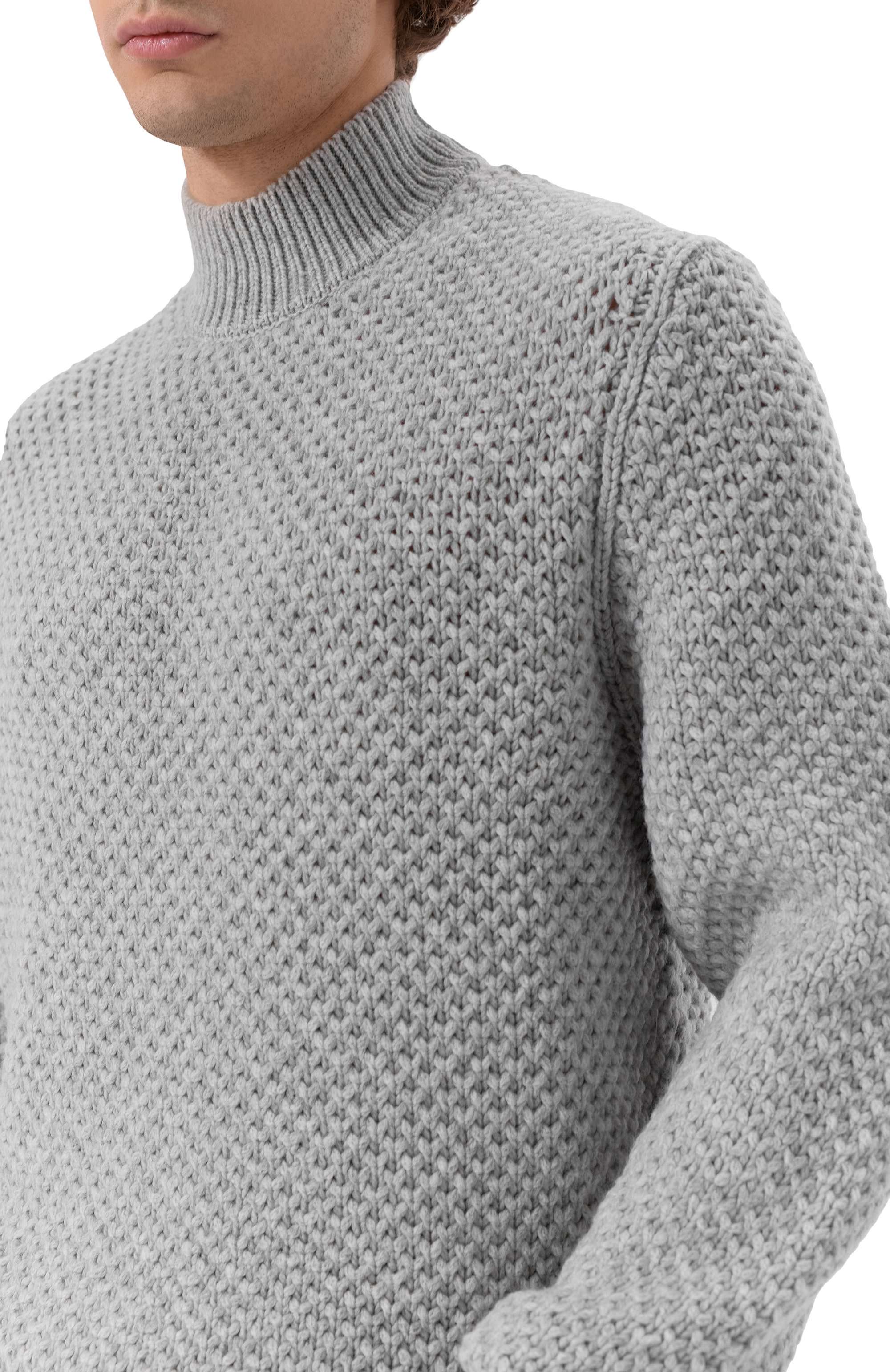 Шерстяной свитер BOSS, арт. 50550008, фото 5