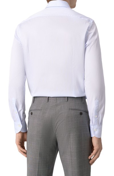 Хлопковая сорочка CANALI, арт. NCLX018/GR03447, фото 4